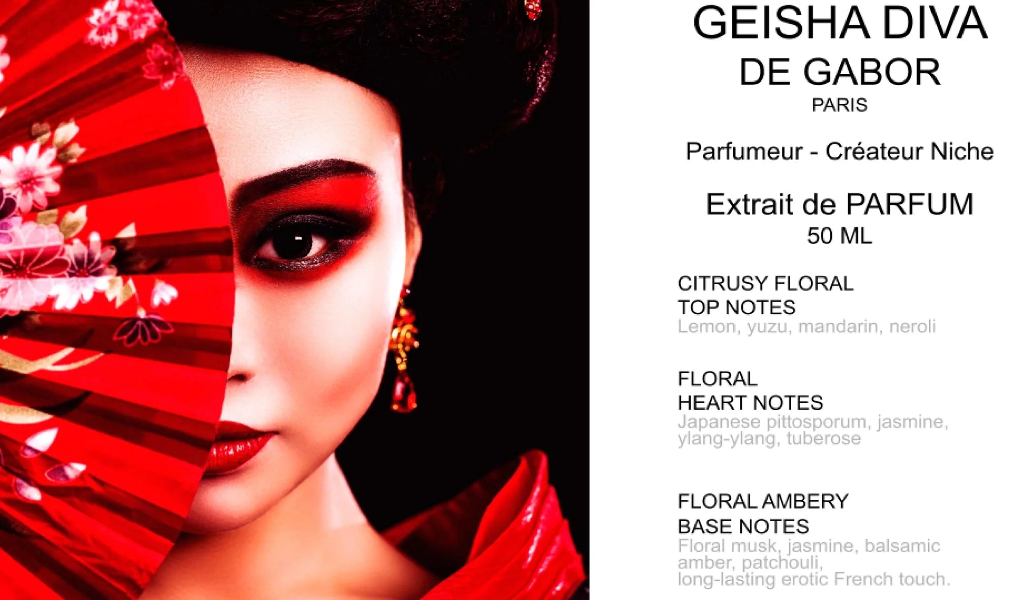 Parfums de Gabor GEISHA DIVA extrait de parfum - F Vault