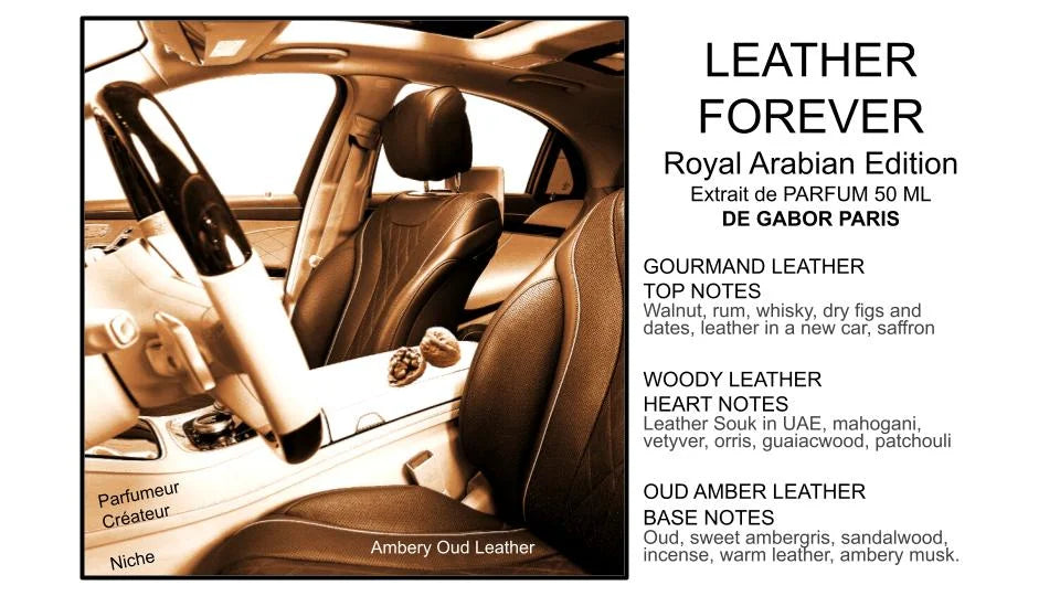 Parfums de Gabor LEATHER FOREVER ROYAL ARABIAN extrait de parfum