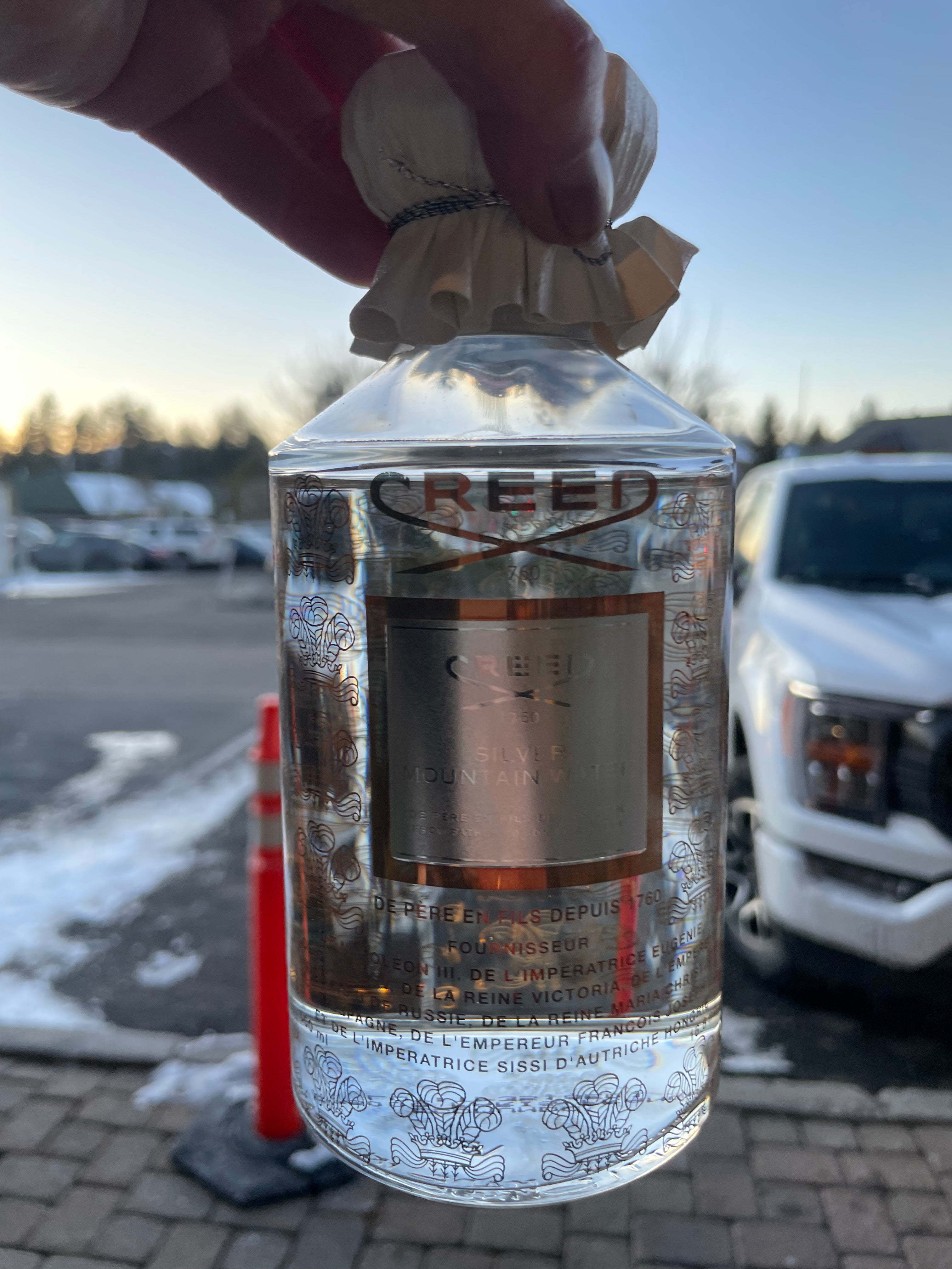 Creed SILVER MOUNTAIN WATER eau de parfum - F Vault