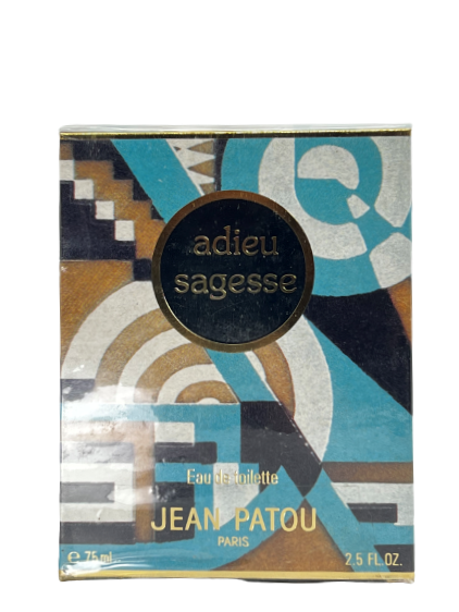 Jean Patou ADIEU SAGESSE vintage eau de toilette