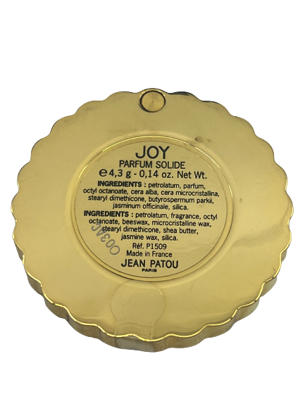Jean Patou JOY parfum solid