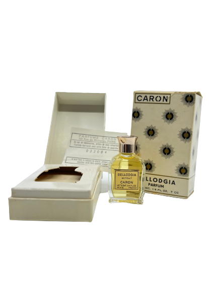 Caron BELLODGIA vintage parfum 1970s 7.5ml