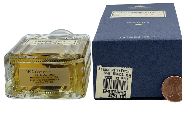 Abercrombie & Fitch WOODS vintage cologne