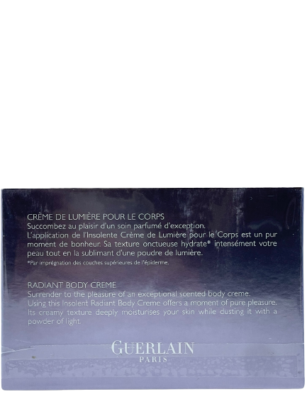 Guerlain INSOLENCE radiant body creme