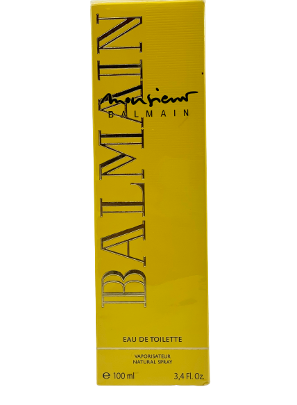 Balmain MONSIEUR BALMAIN vintage eau de toilette 1990