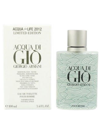 Giorgio Armani ACQUA DI GIO ACQUA FOR LIFE 2012 vaulted eau de toilette