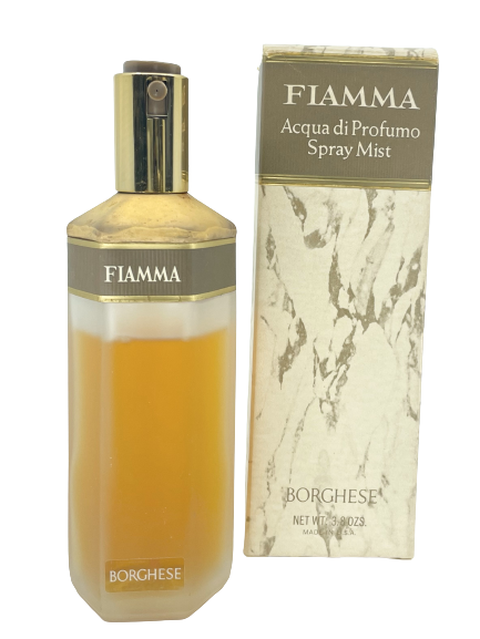 Princess Marcella Borghese FIAMMA vintage acqua di profumo