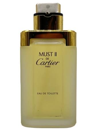 Cartier MUST II vaulted eau de toilette