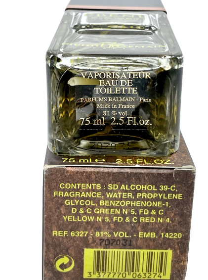 Balmain EBENE vintage eau de toilette