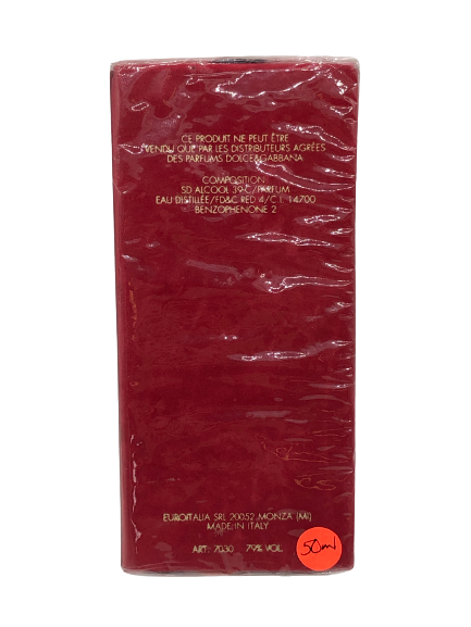 Dolce & Gabbana POUR FEMME RED CLASSIC vintage eau de toilette