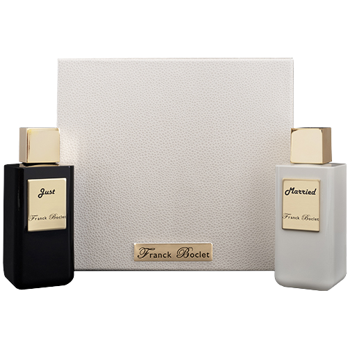 Franck Boclet Rock & Riot Ivory JUST MARRIED COFFRET extrait de parfum x 2