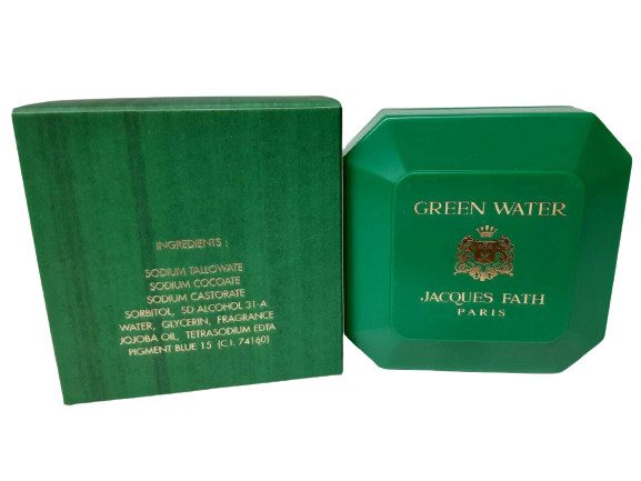 Jacques Fath GREEN WATER vintage soap