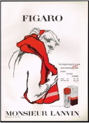 Lanvin MONSIEUR FIGARO vintage after shave - F Vault