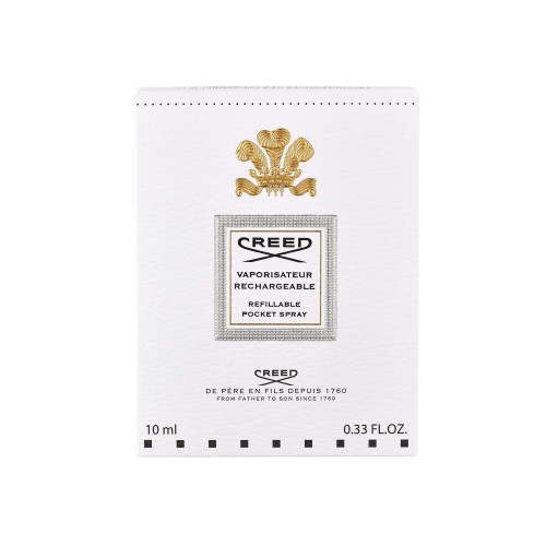 Creed REFILLABLE ATOMIZER Gold/Silver 10ml - F Vault