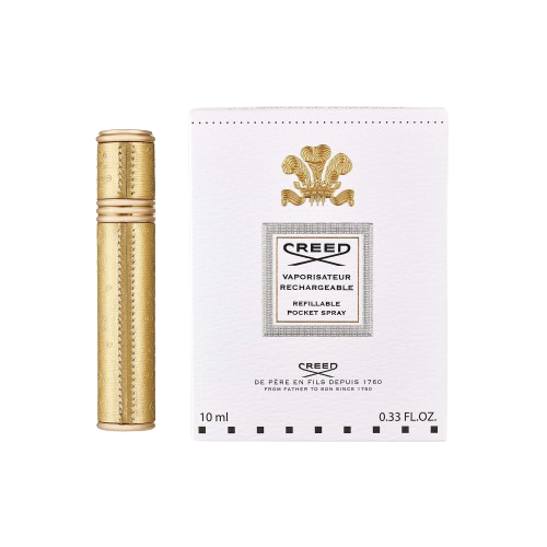 Creed REFILLABLE ATOMIZER Gold/Gold 10ml - F Vault