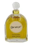 Jean Patou QUE SAIS-JE? vintage eau de toilette - F Vault