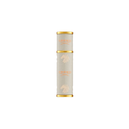 Creed REFILLABLE TRAVEL ATOMIZER Light Gray w/Gold Trim 5ml