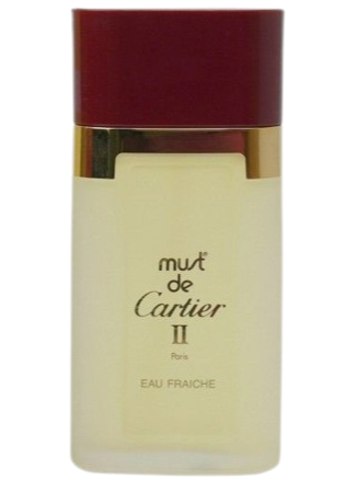 Cartier MUST II vaulted eau fraiche - F Vault