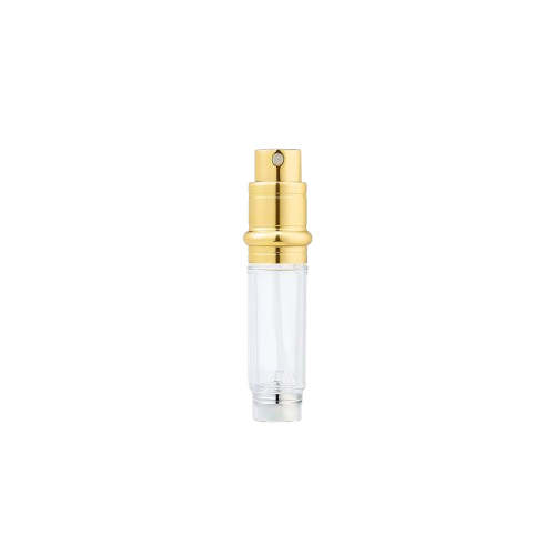 Creed REFILLABLE TRAVEL ATOMIZER Light Gray w/Gold Trim 5ml