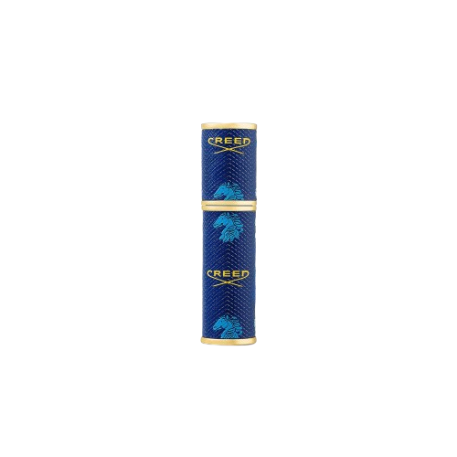 Creed REFILLABLE TRAVEL ATOMIZER Blue w/Gold Trim 5ml