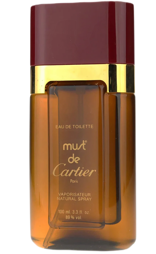 Cartier MUST DE CARTIER vintage eau de toilette 1980s
