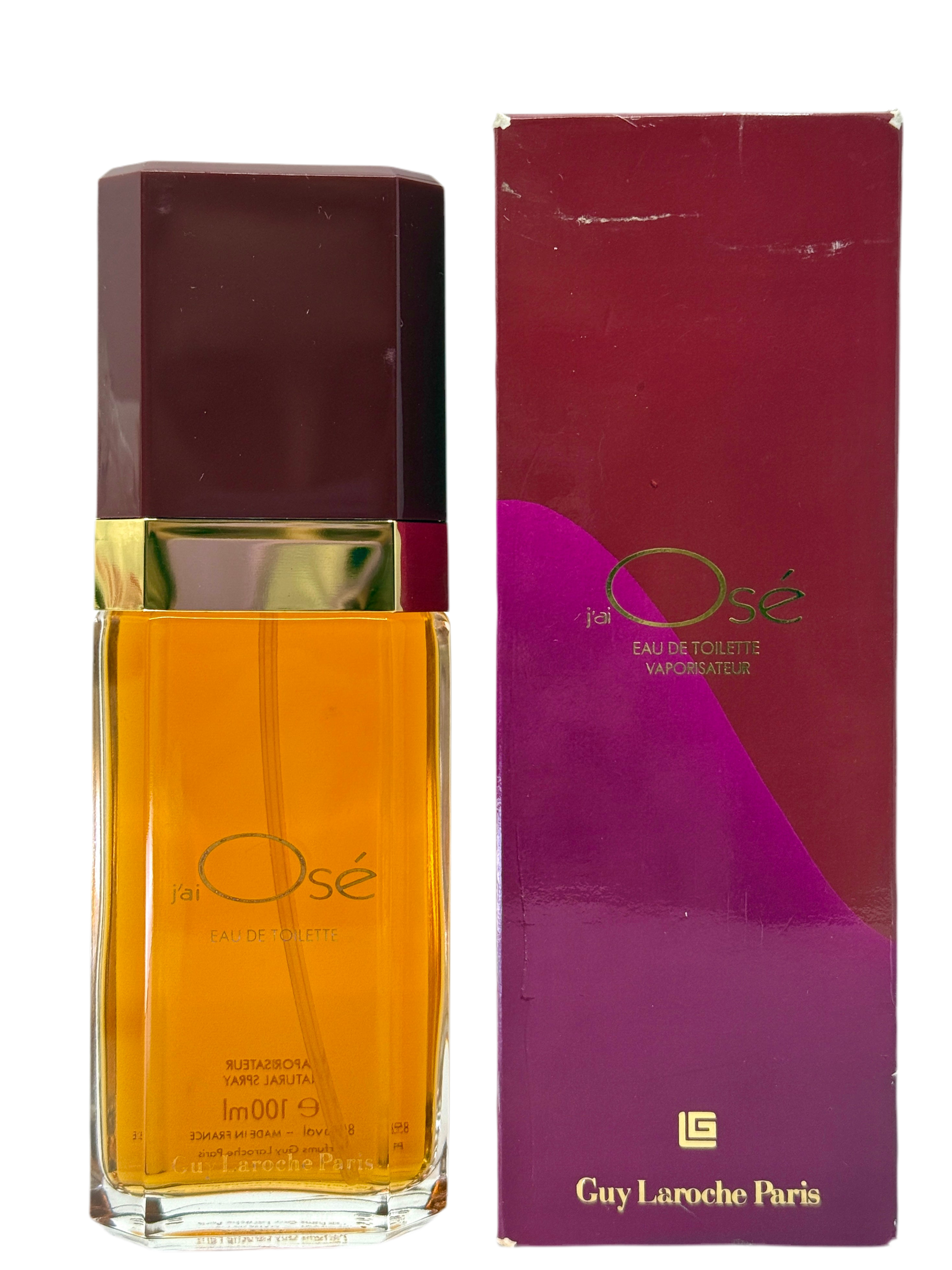 Guy Laroche J'AI OSE vintage toilette - Fragrance Vault – F Vault Guy Laroche J'AI OSE vintage toilette - Fragrance Vault – F Vault