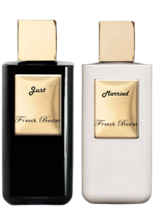 Franck Boclet Rock & Riot Ivory JUST MARRIED COFFRET extrait de parfum x 2