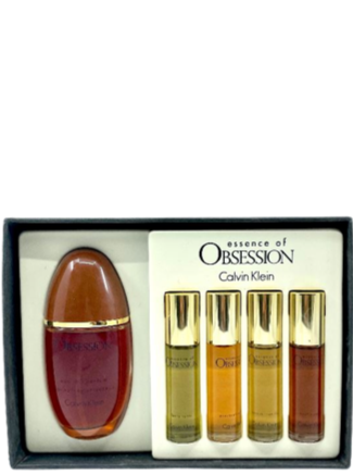 Calvin Klein ESSENCE OF OBSESSION vintage eau de parfum and oil coffret - F Vault
