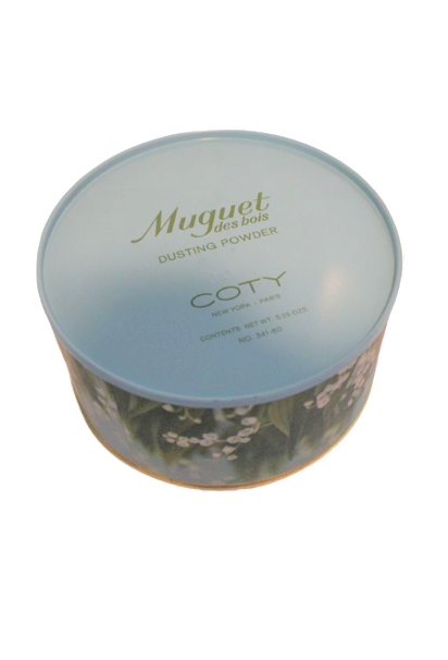 Coty MUGUET DES BOIS body dusting powder - F Vault