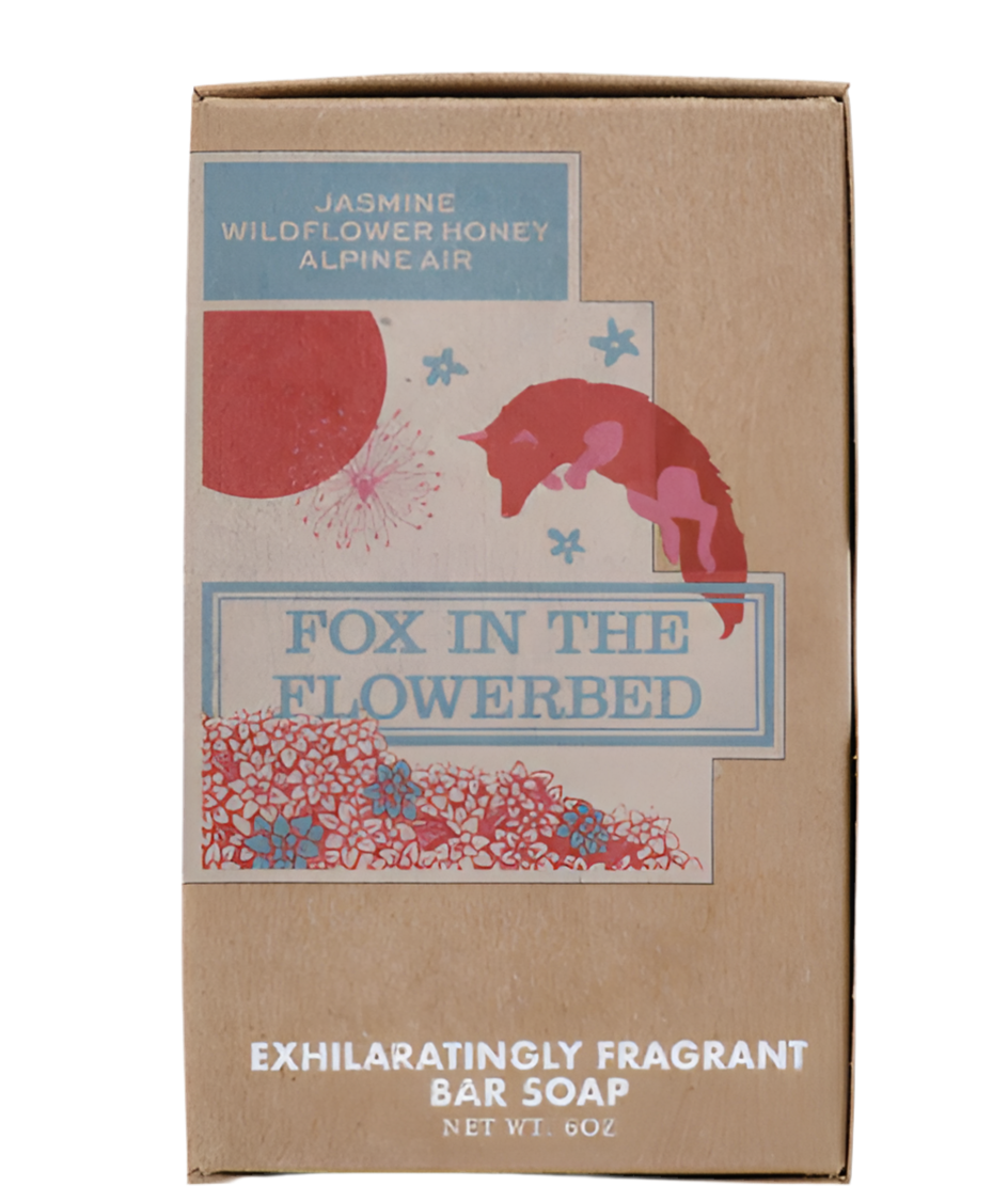 Imaginary Authors FOX IN THE FLOWERBED soap