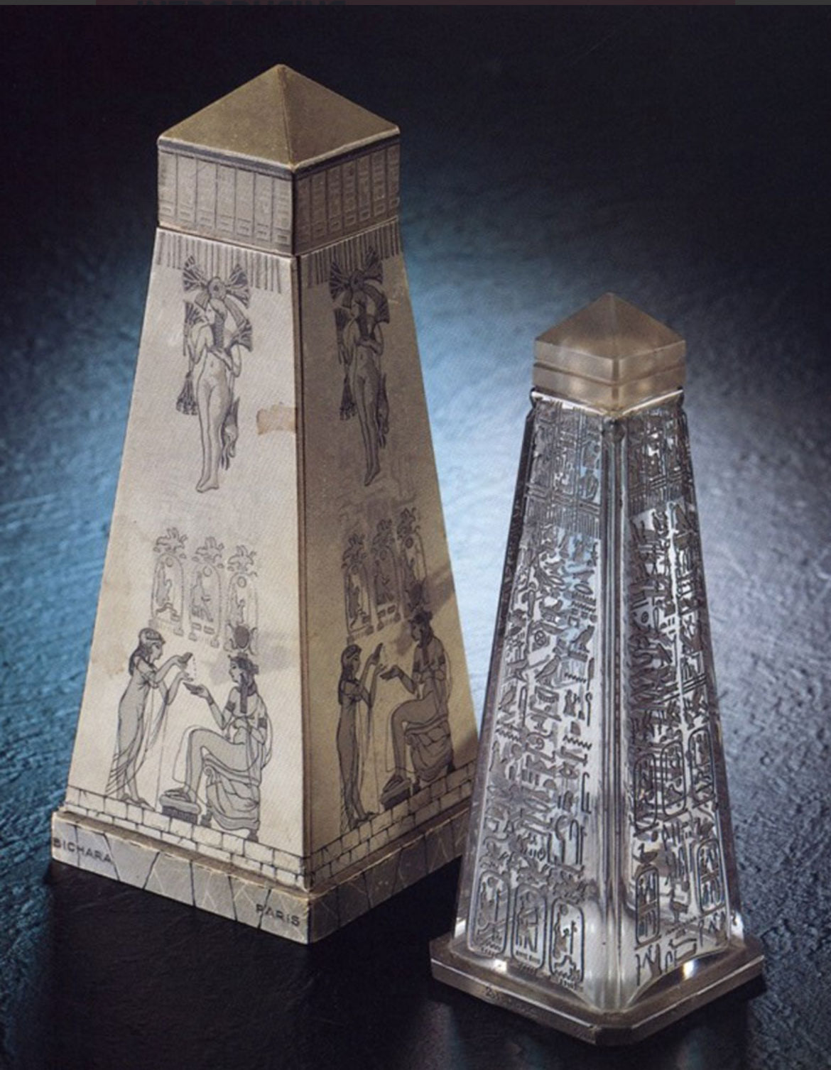 Bichara Paris Ramses II Obelisk flacon 1928