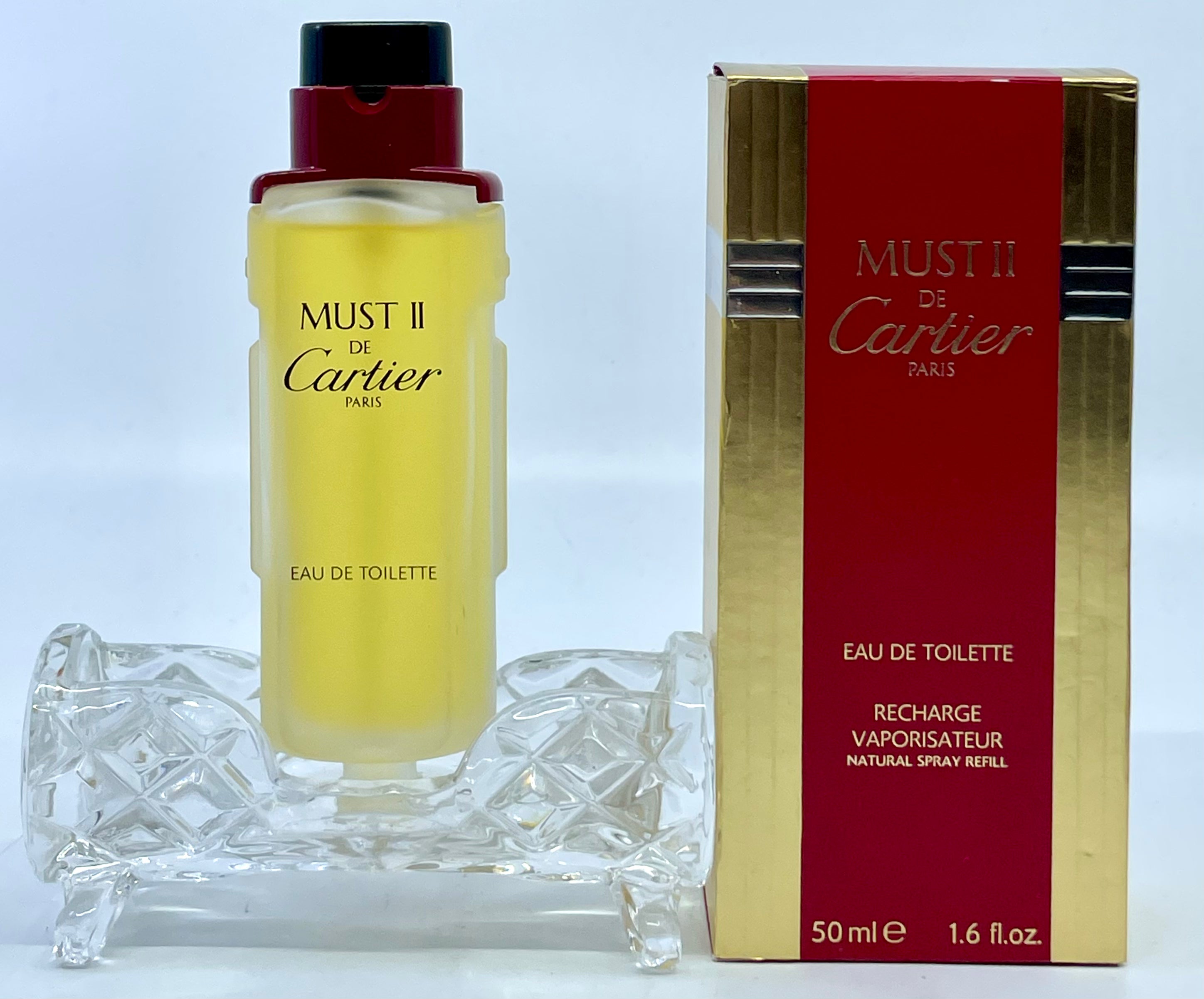 Cartier MUST II eau de toilette ~ Fragrance Vault Lake Tahoe