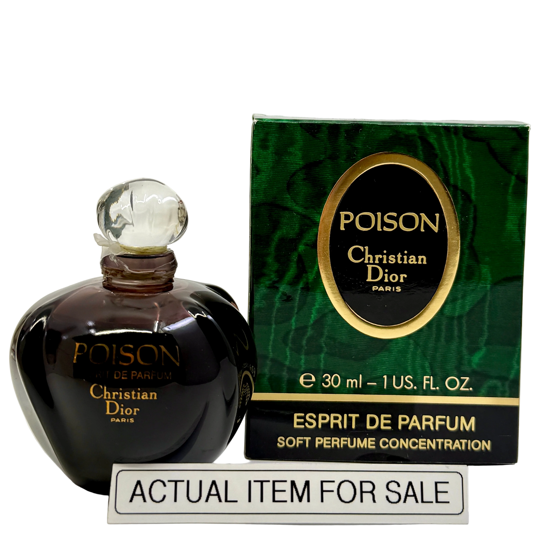 DA1389 Dior プワゾン　ESPRIT DE PARFUM 30ml Poison Esprit de Parfum Dior perfume - a fragrance for women
