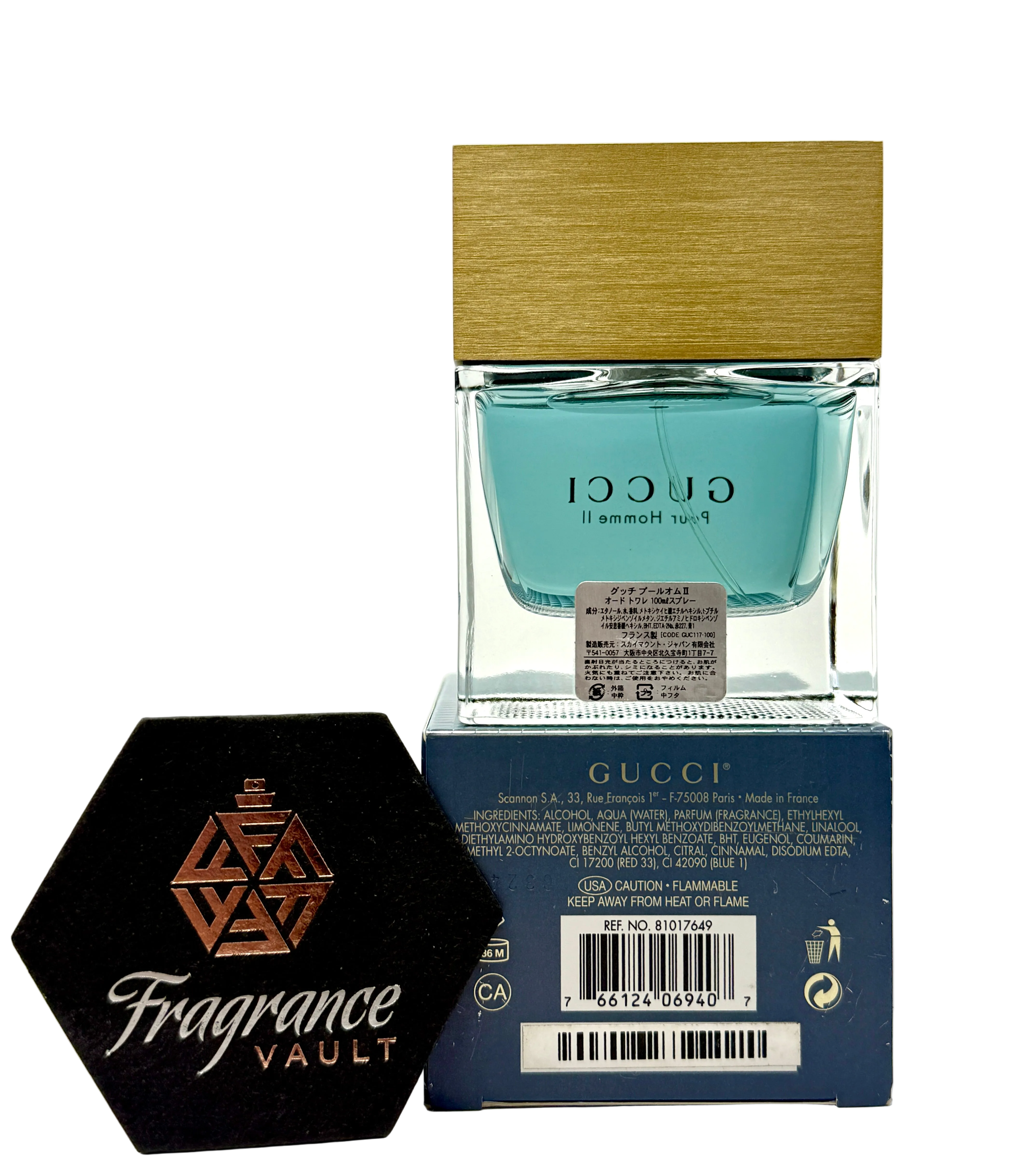 Gucci POUR HOMME II eau de toilette - Fragrance Vault – F Vault Gucci POUR HOMME II eau de toilette - Fragrance Vault – F Vault