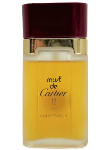 Cartier MUST II vaulted eau de parfum