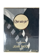 Jean Patou QUE SAIS-JE? vintage eau de toilette - F Vault