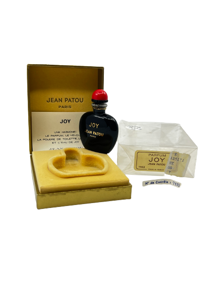 Jean Patou JOY vintage parfum 7.5ml flaconette - F Vault