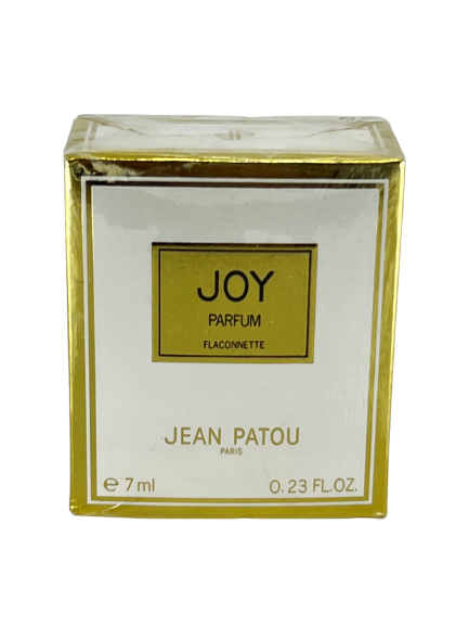 Jean Patou JOY vintage parfum 7ml flaconette - F Vault