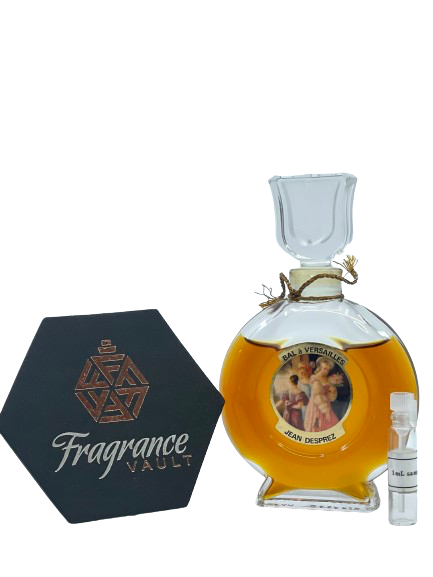 Jean Desprez BAL A VERSAILLES vintage parfum lyre flacon - F Vault