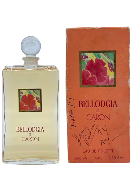 Caron BELLODGIA vaulted 1980s/90s eau de toilette - F Vault