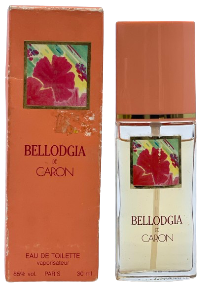 Caron BELLODGIA vaulted 1980s/90s eau de toilette - F Vault