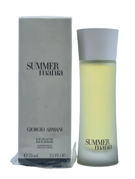 Giorgio Armani SUMMER MANIA HOMME eau fraiche - F Vault