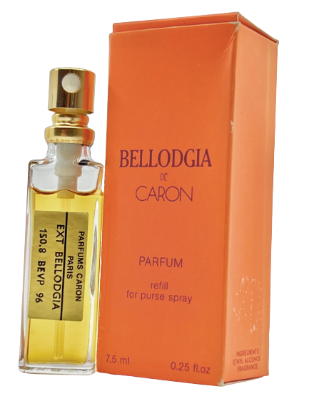 Caron BELLODGIA vintage parfum 1980s recharge - F Vault