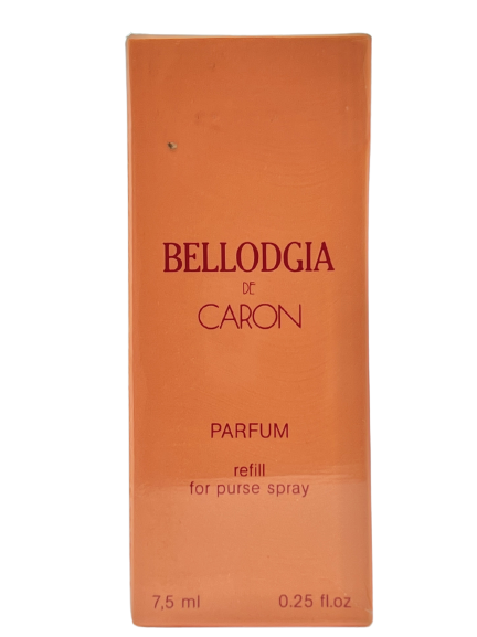 Caron BELLODGIA vintage parfum 1980s recharge - F Vault