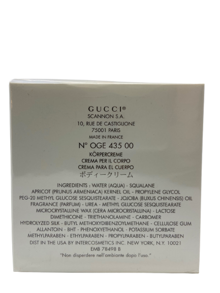 Gucci ENVY body cream - F Vault