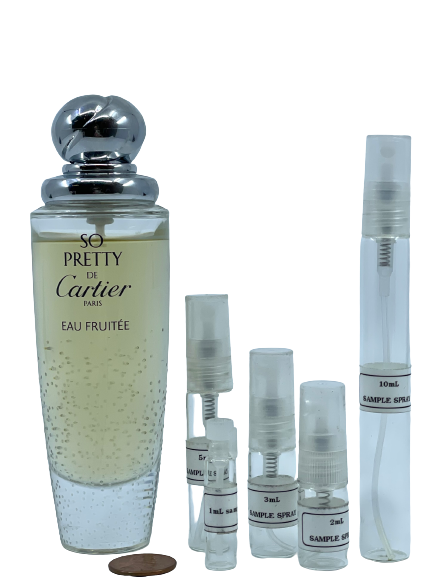 Cartier SO PRETTY EAU FRUITEE vaulted eau de toieltte - F Vault