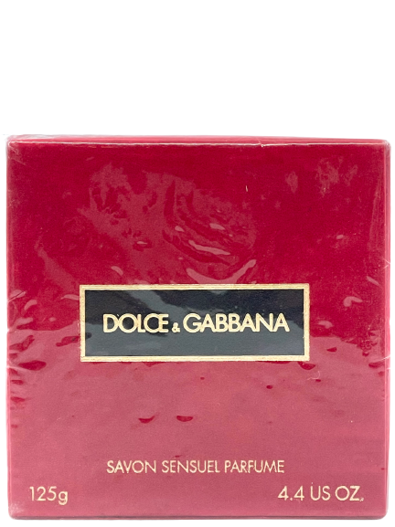 Dolce & Gabbana POUR FEMME RED CLASSIC vintage bath body soap - F Vault