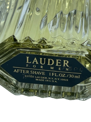 Estee Lauder LAUDER FOR MEN vintage aftershave