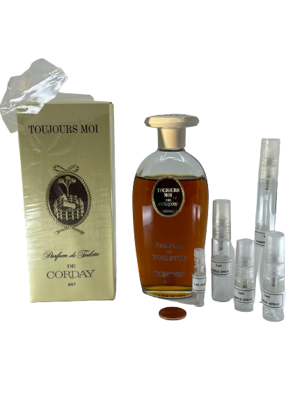 Corday TOUJOURS MOI vintage parfum de toilette