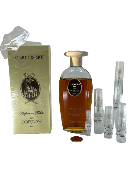 Corday TOUJOURS MOI vintage parfum de toilette- Fragrance Vault Corday TOUJOURS MOI vintage parfum de toilette- Fragrance Vault